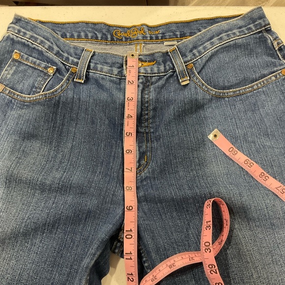 Cruel Girl Dakota Jeans Slim Hip Boot Cut Leg Performance Rise Jr Size 13 Short - Picture 6 of 13